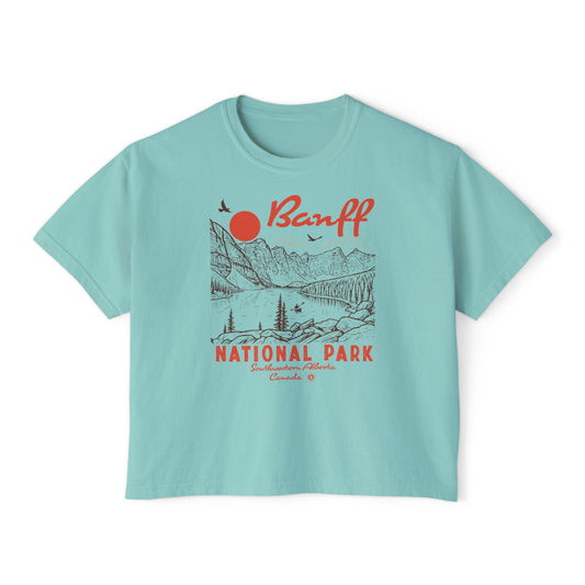 Banff National Park Women's Short Sleeve Boxy Tee