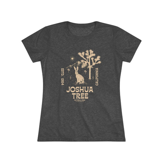 Joshua Tree Women's Short Sleeve Triblend Tee