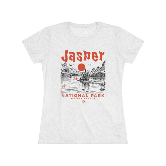 Jasper National Park Women's Triblend Short Sleeve Tee