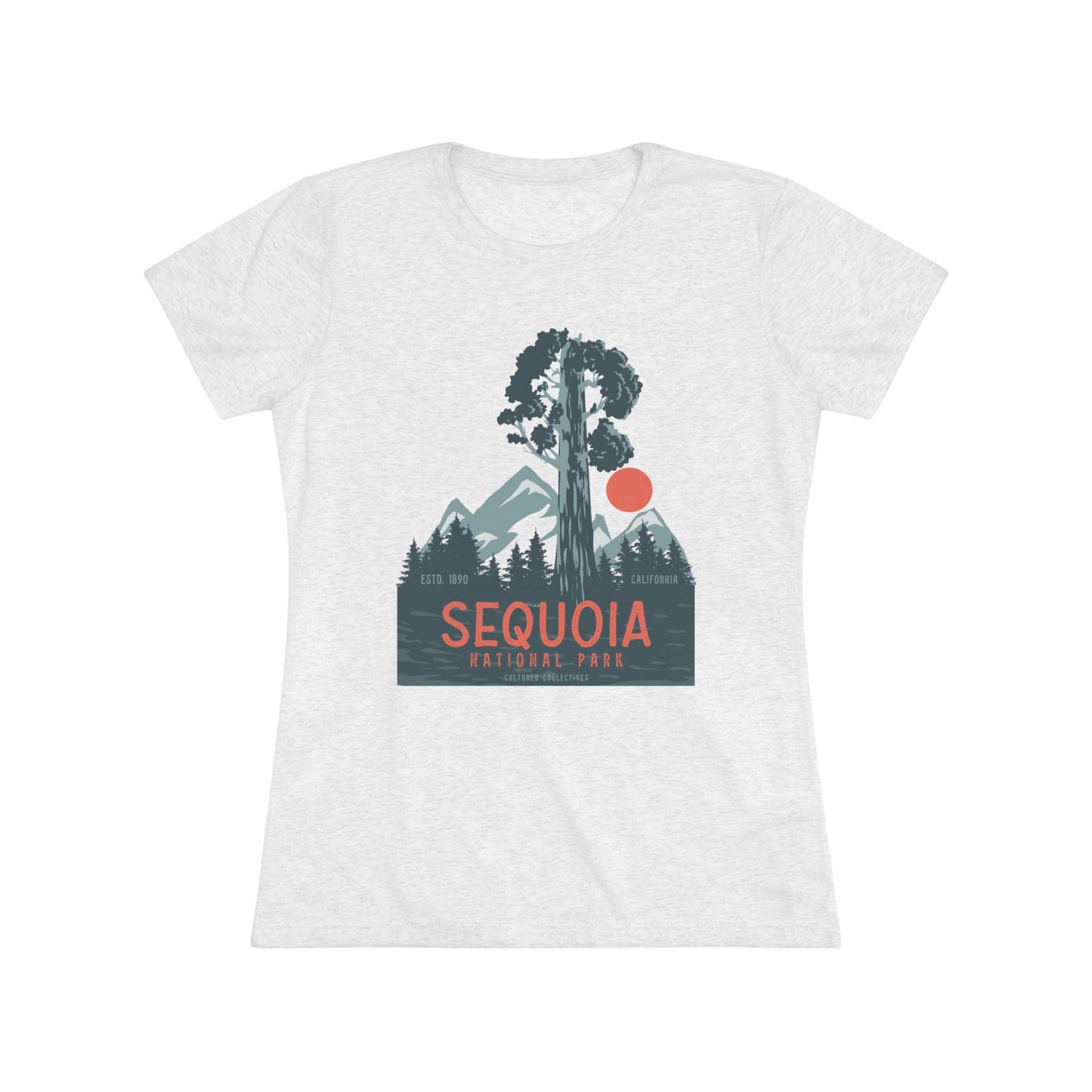 Sequoia National Park Women's Short Sleeve Triblend Tee
