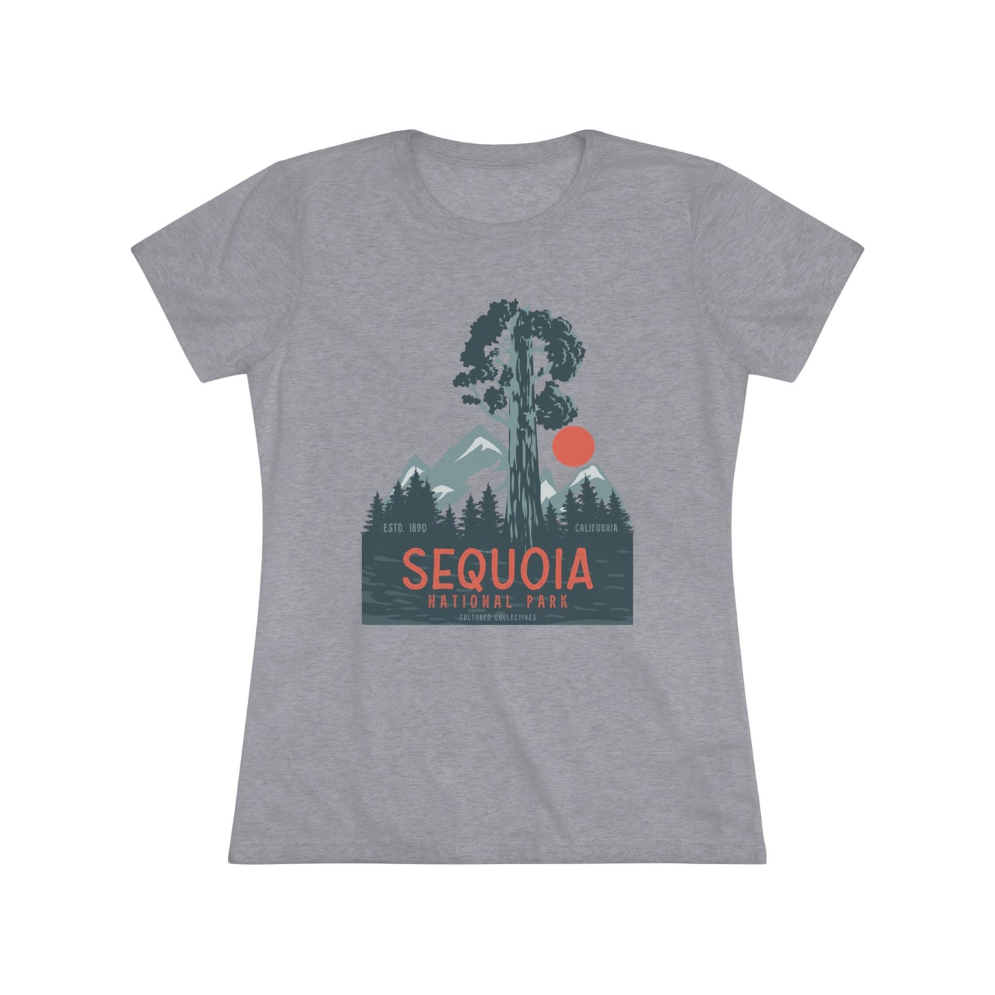 Sequoia National Park Women's Short Sleeve Triblend Tee