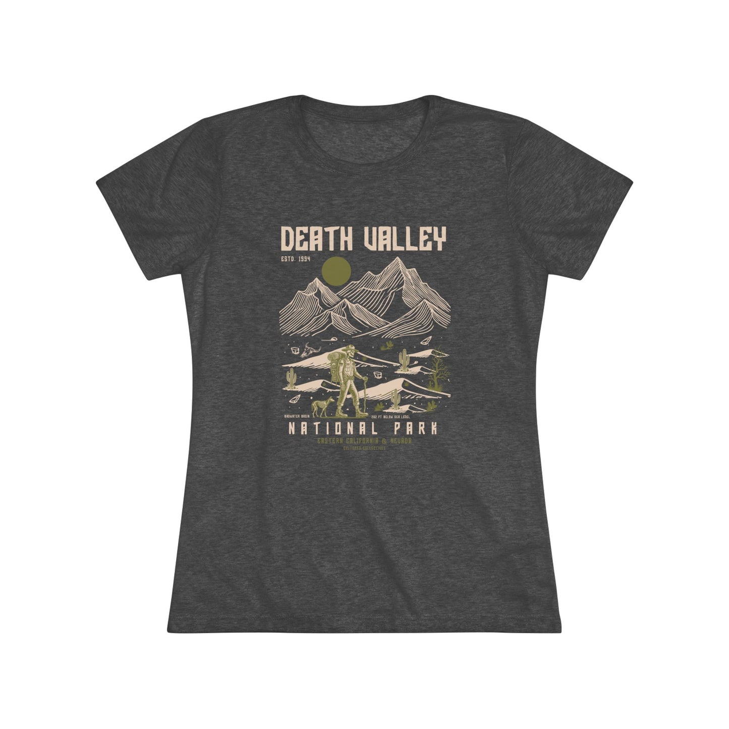 Death Valley National Park Women's Triblend Short Sleeve Tee