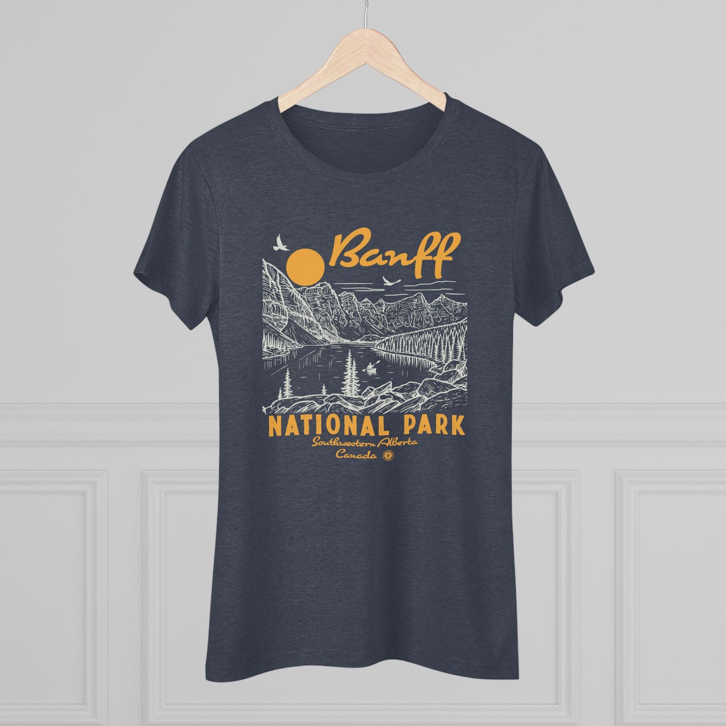Banff National Park Women's Short Sleeve Triblend Tee
