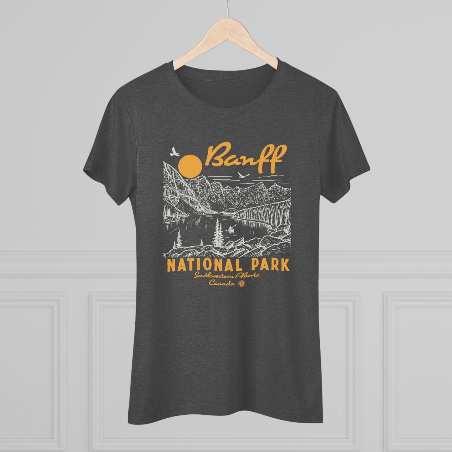 Banff National Park Women's Short Sleeve Triblend Tee
