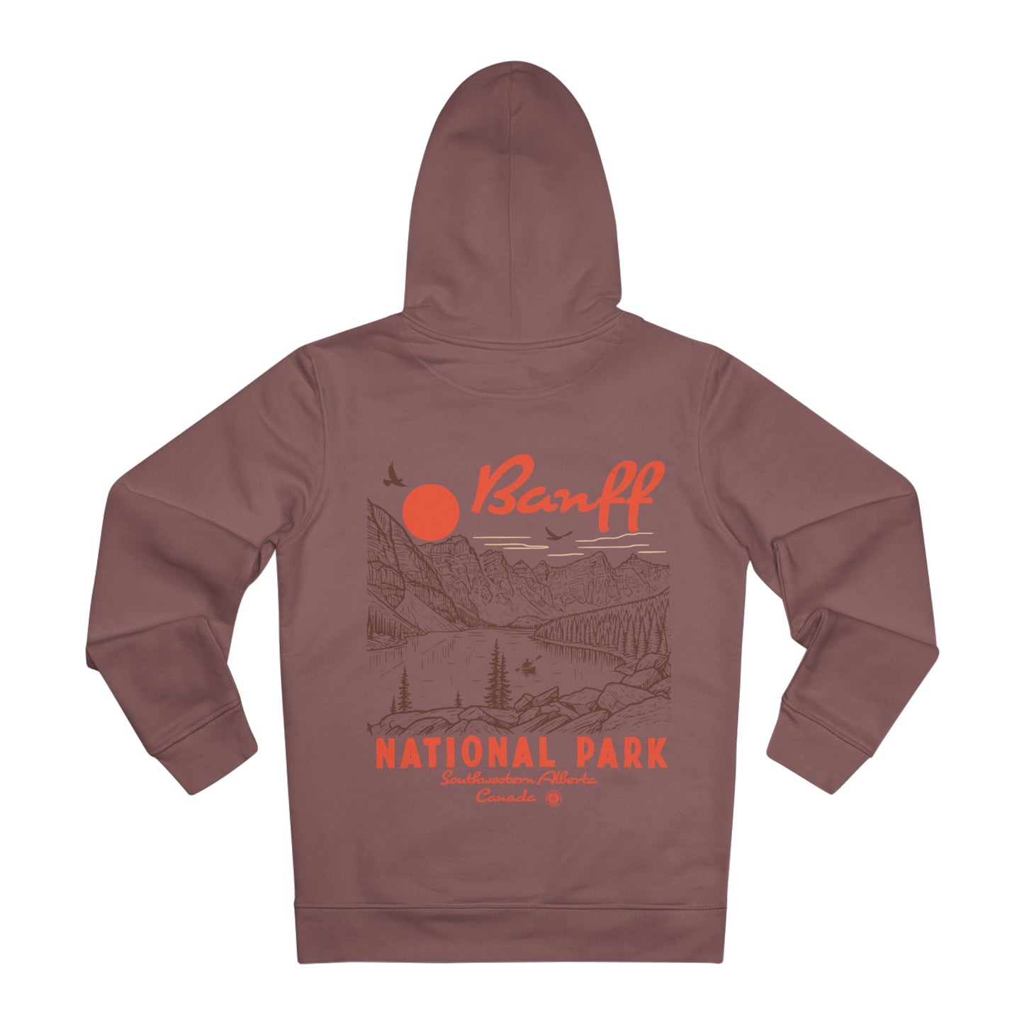 Banff National Park Unisex Cruiser Hoodie