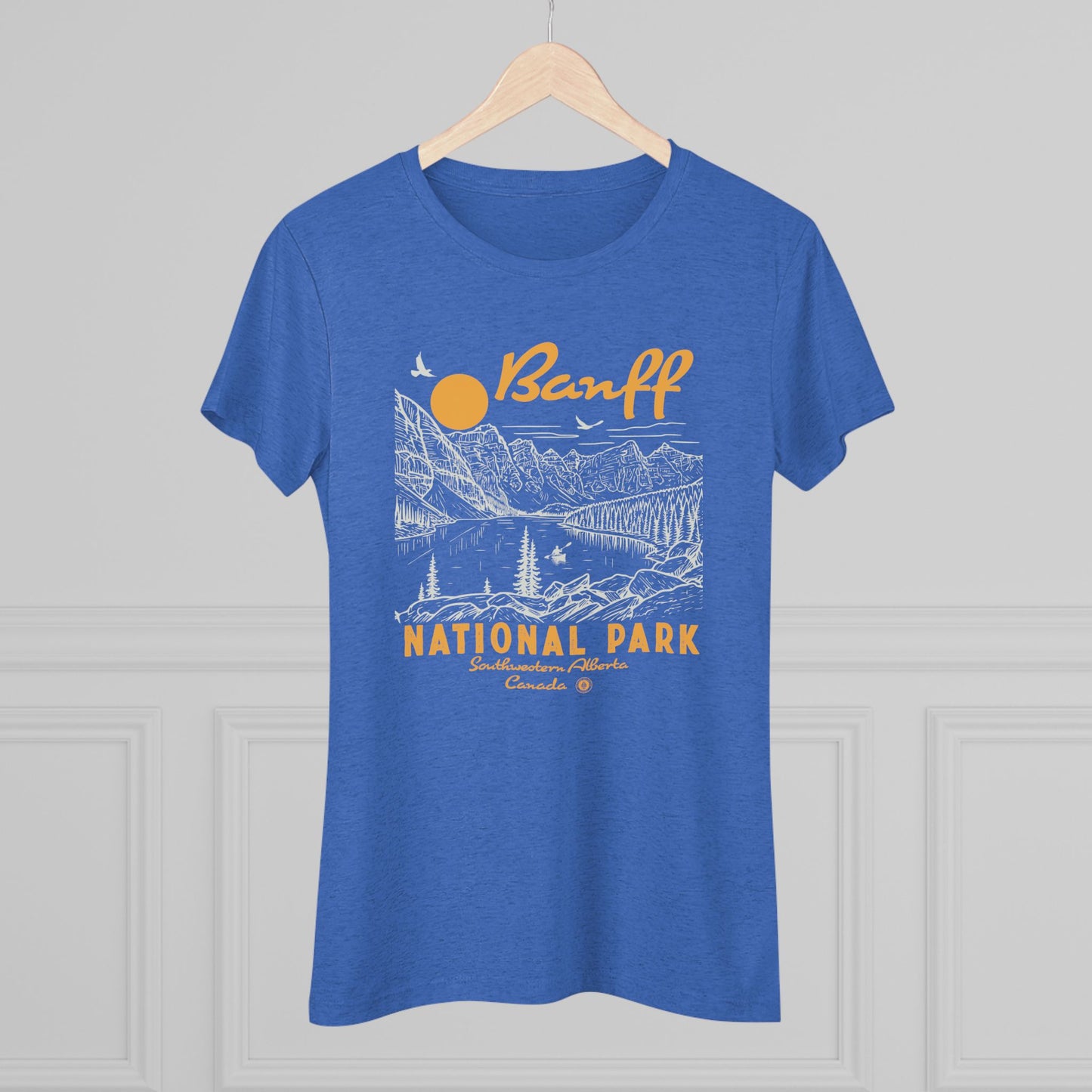 Banff National Park Women's Short Sleeve Triblend Tee