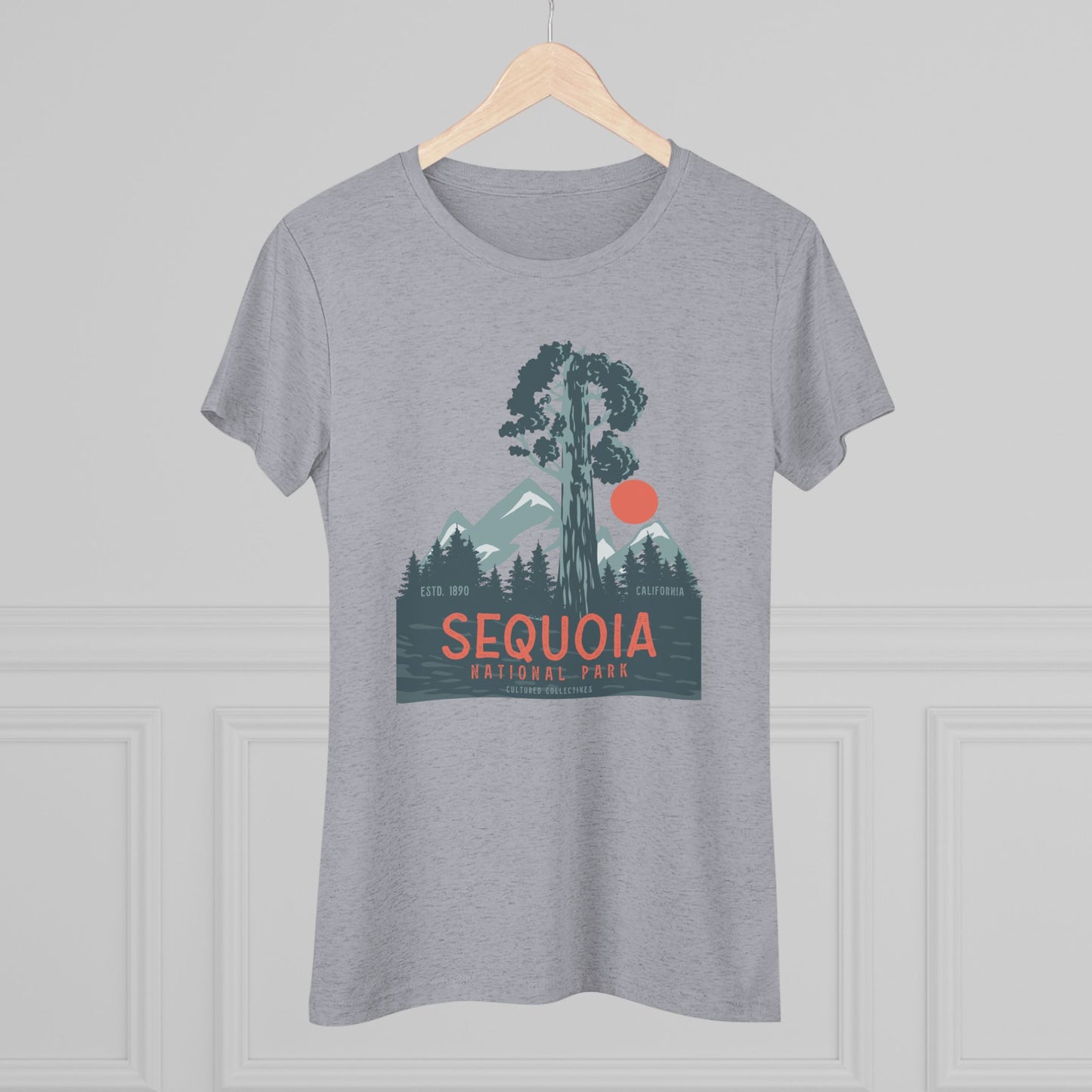 Sequoia National Park Women's Short Sleeve Triblend Tee