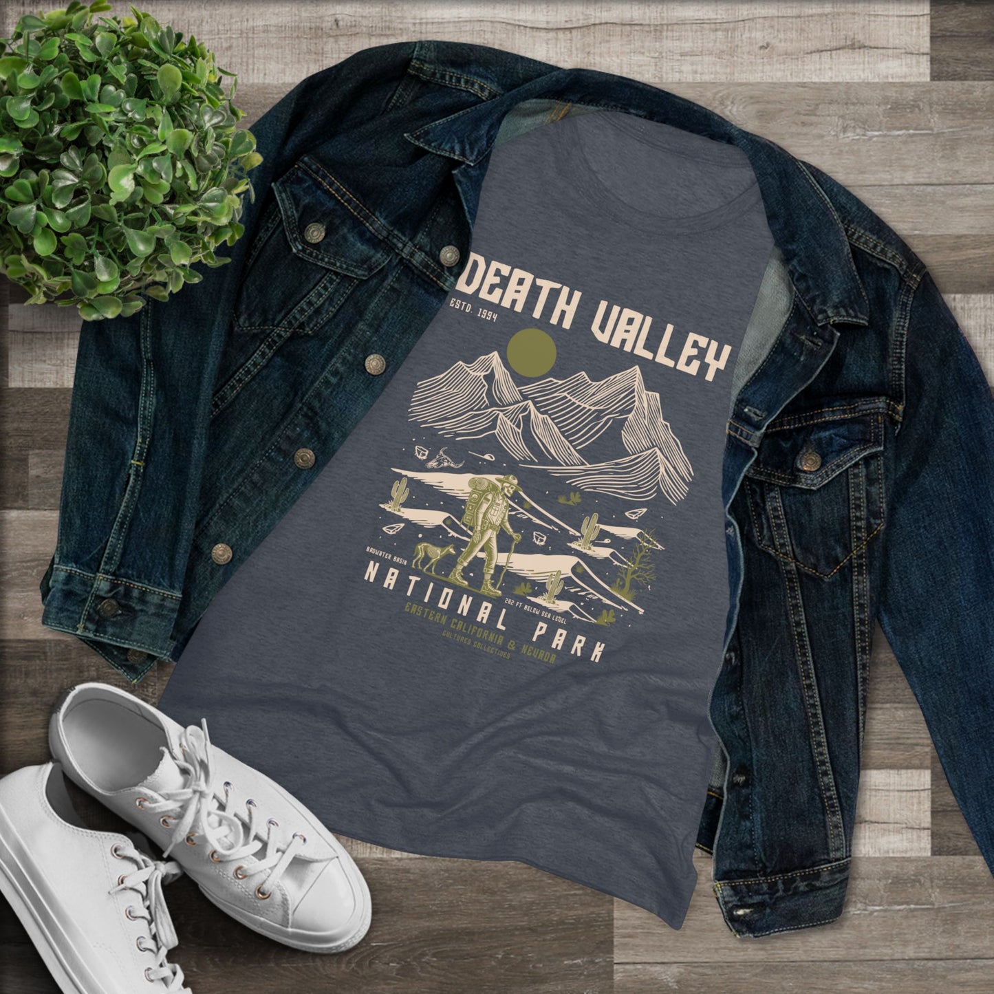 Death Valley National Park Women's Triblend Short Sleeve Tee