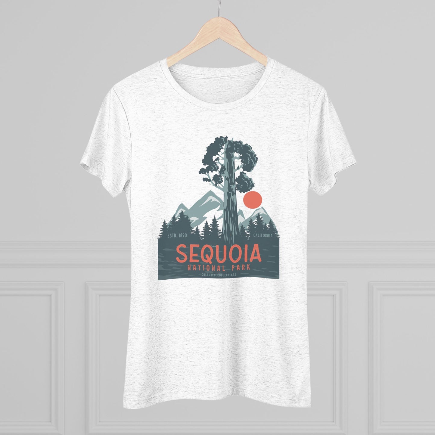 Sequoia National Park Women's Short Sleeve Triblend Tee