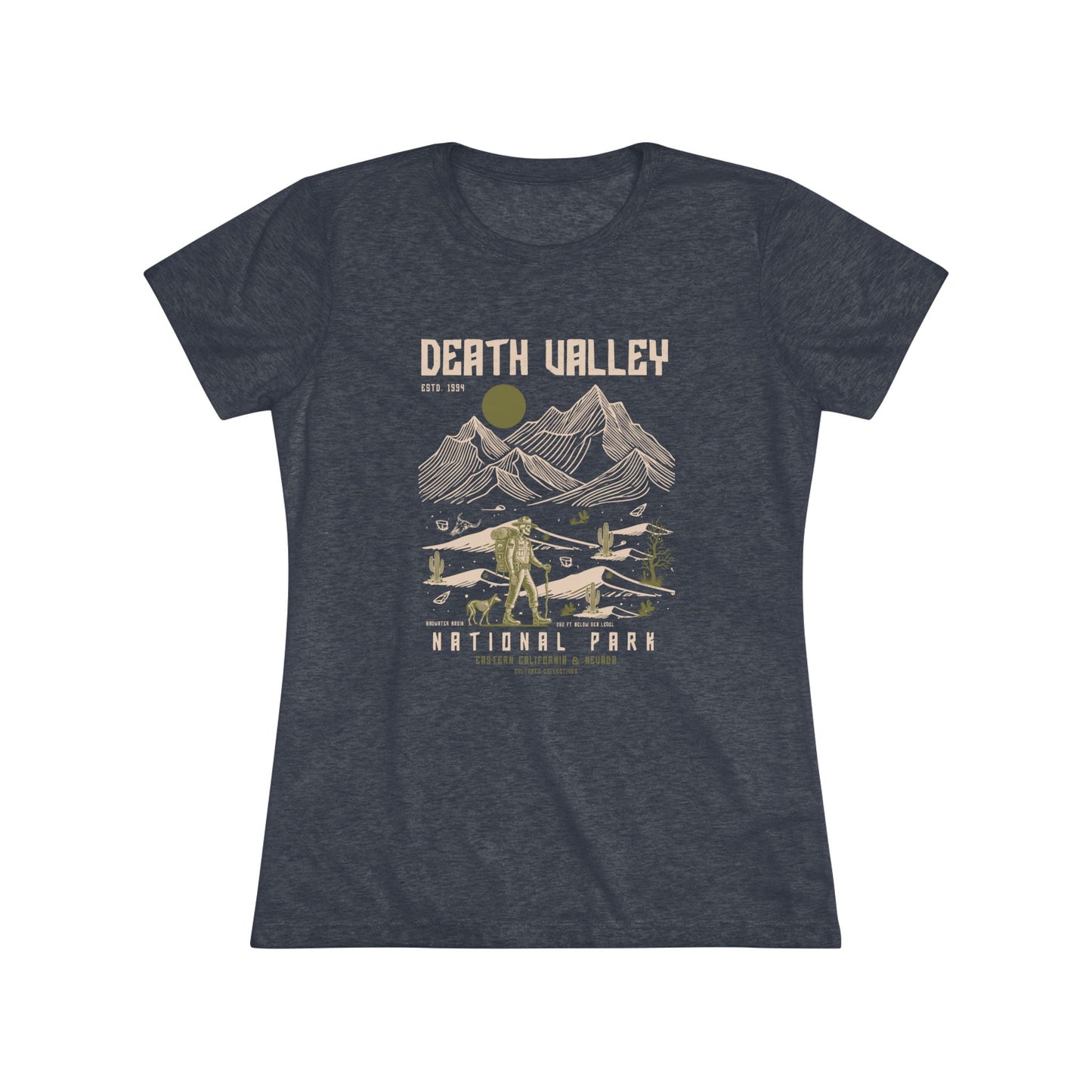 Death Valley National Park Women's Triblend Short Sleeve Tee