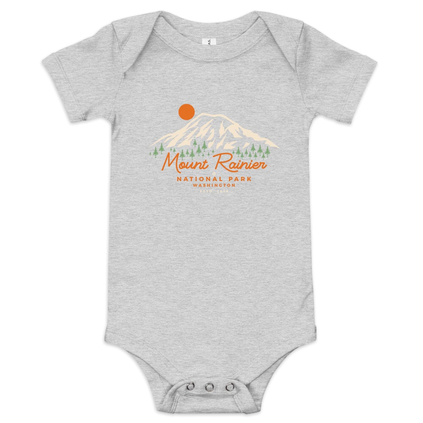 Mount Rainier National Park Onesie