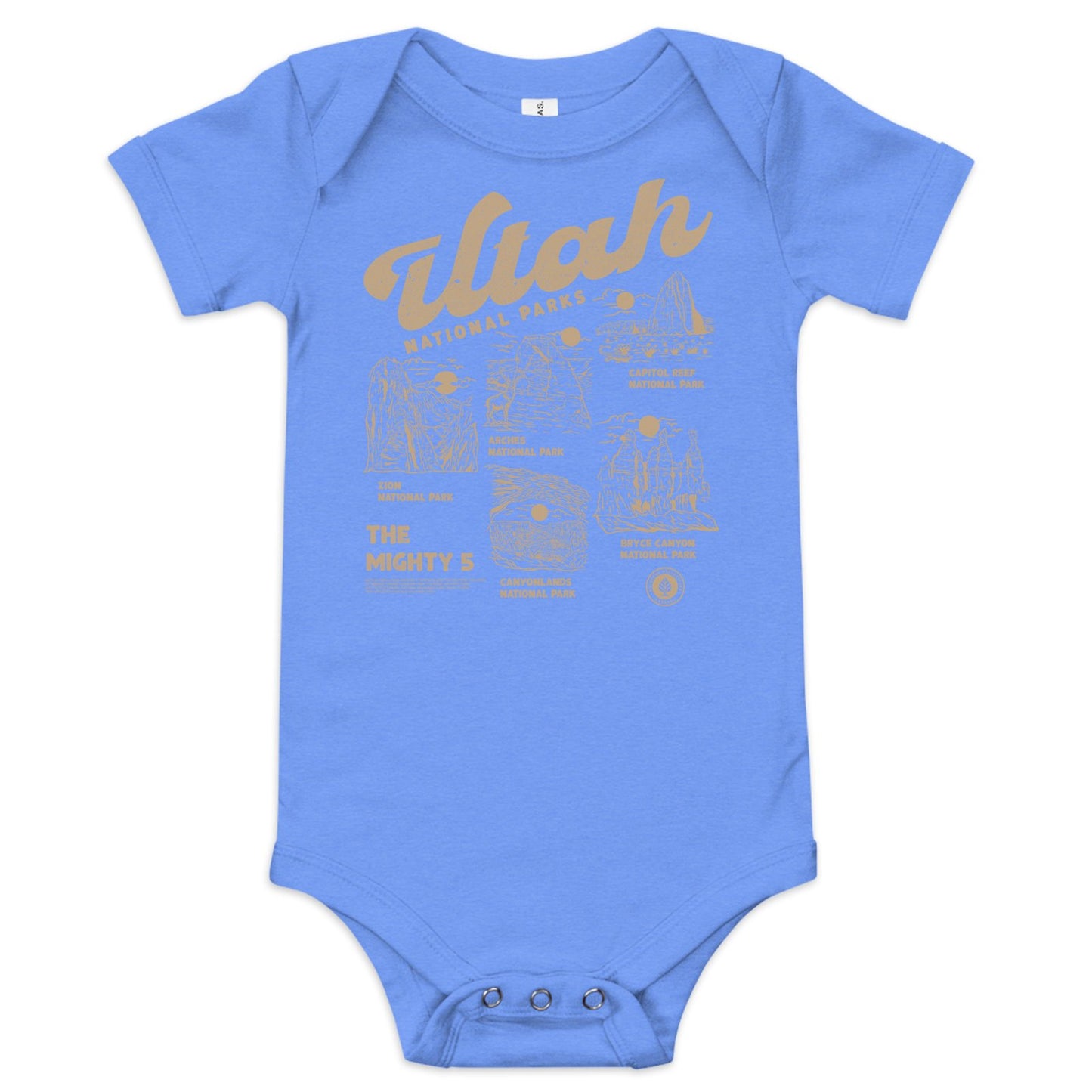 Baby Utah National Park Onesie