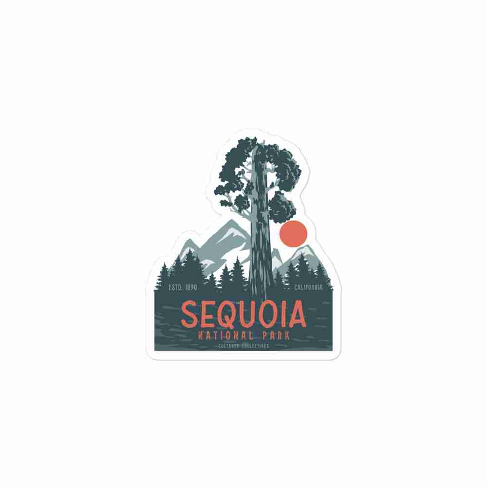 Sequoia National Park Sticker