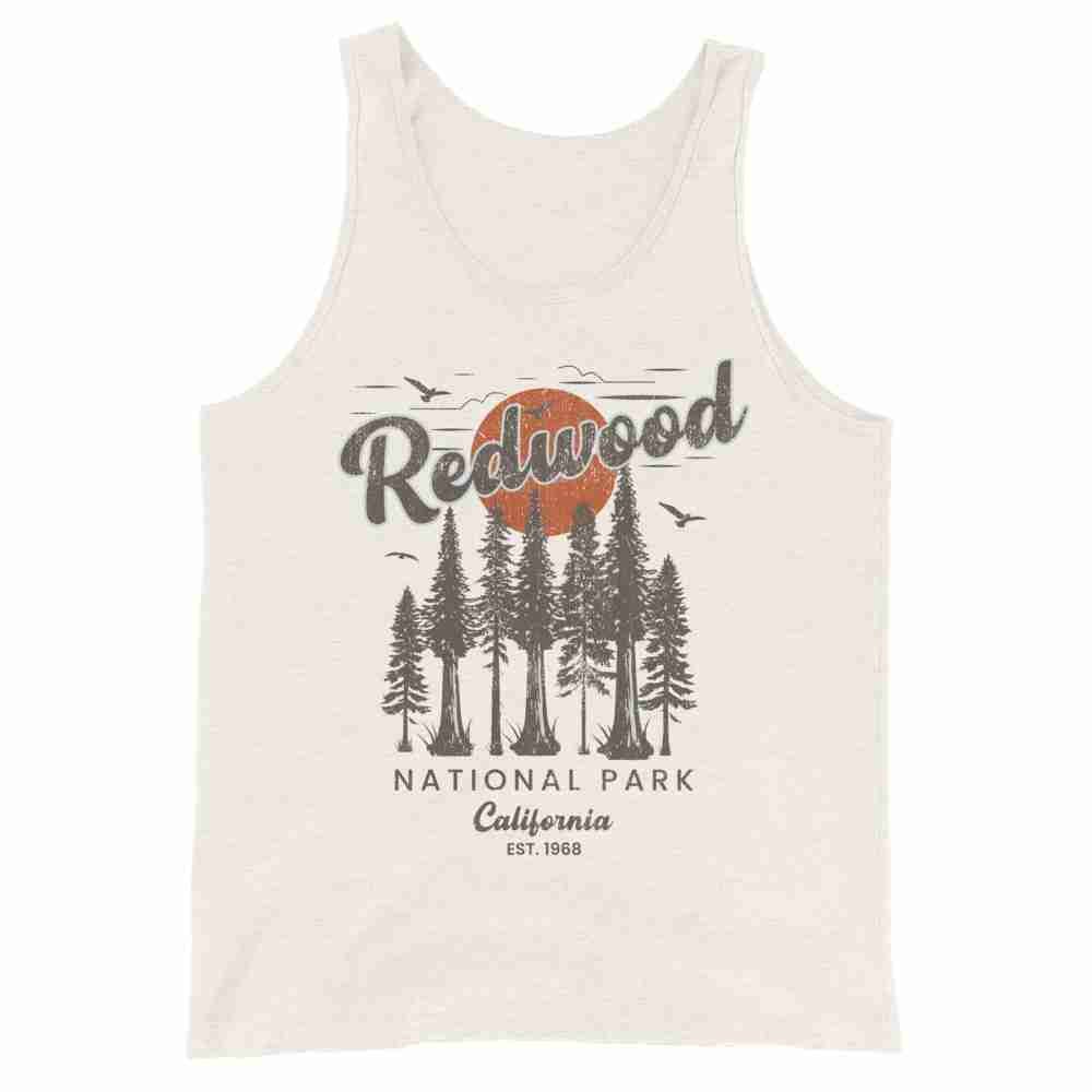 Redwood National Park Unisex Tank Top