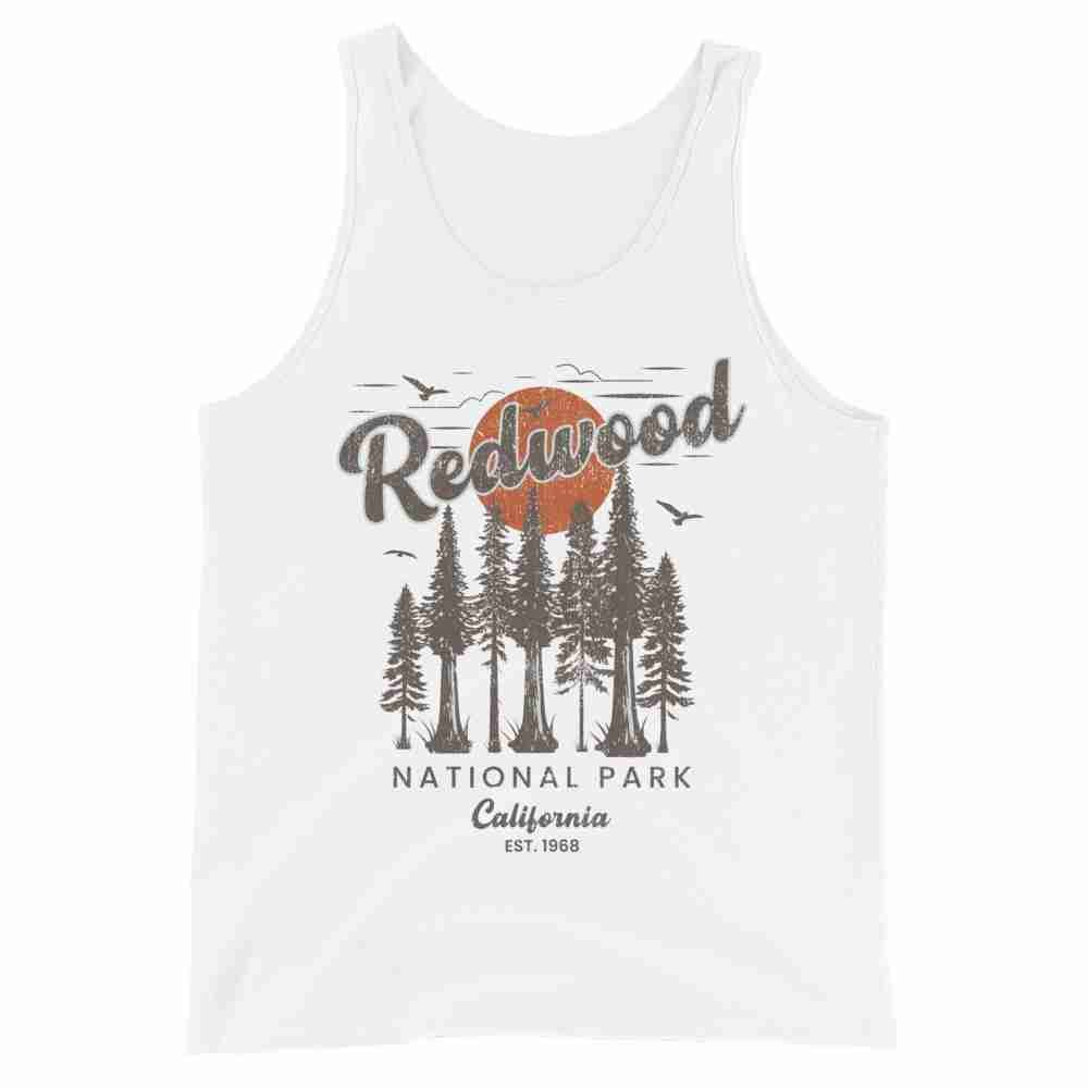 Redwood National Park Unisex Tank Top