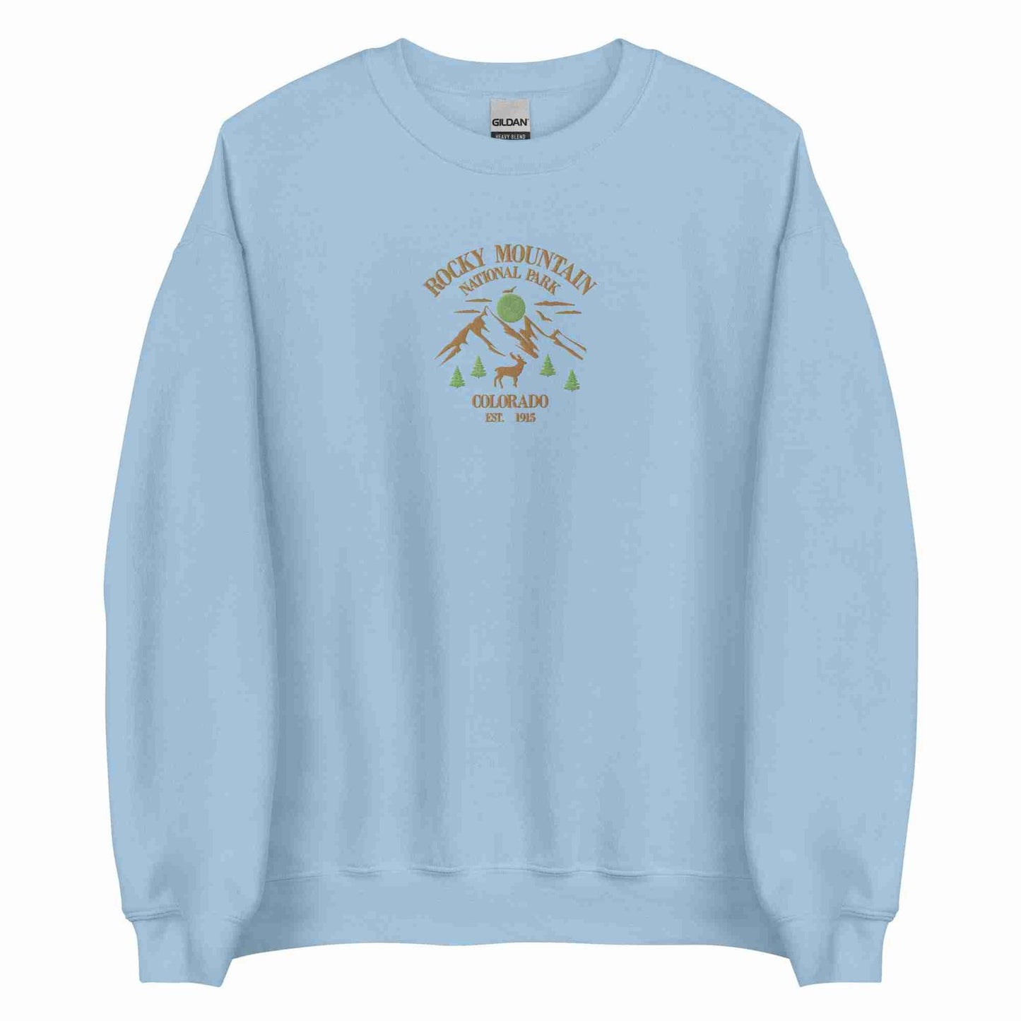 Rocky Mountain National Park Embroidery Sweatshirt