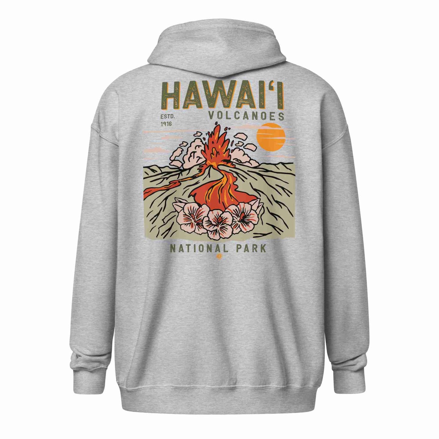 Hawaiʻi Volcanoes National Park Zip Hoodie