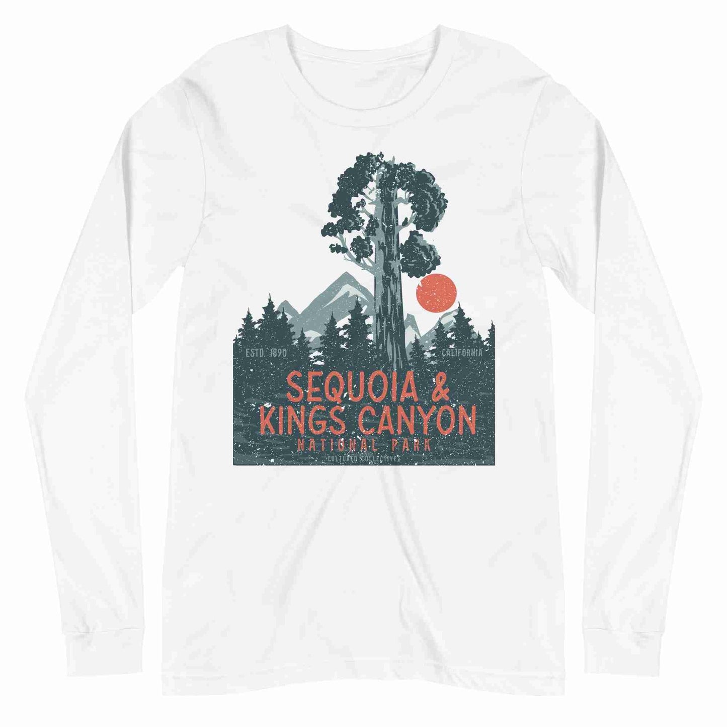 Sequoia & Kings Canyon National Park Vintage Long Sleeve Tee