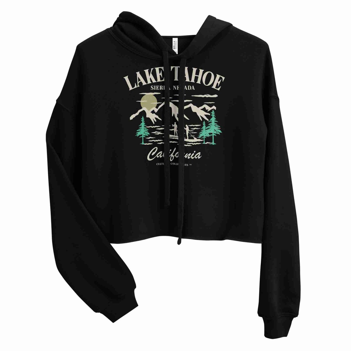 Lake Tahoe Crop Hoodie