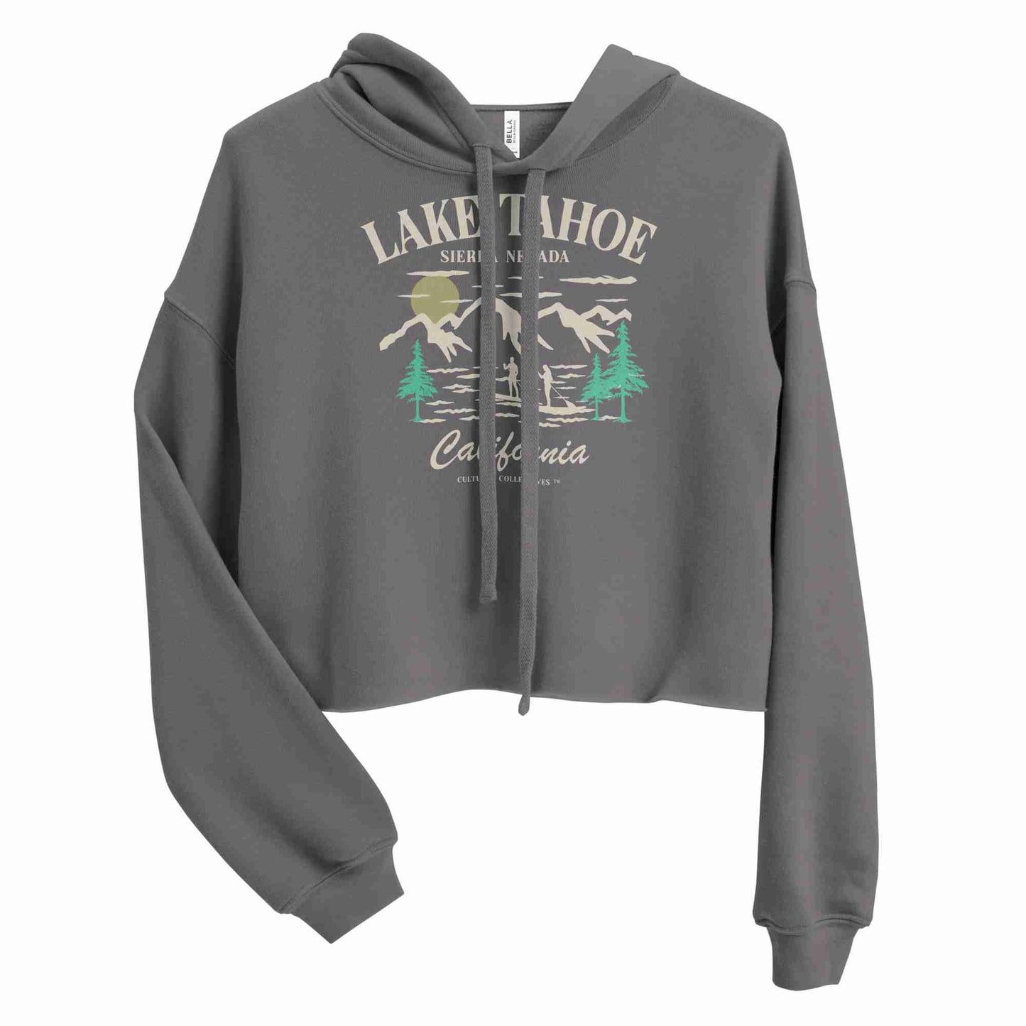 Lake Tahoe Crop Hoodie