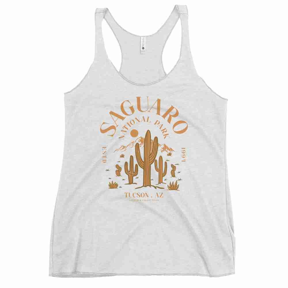 Saguaro National Park Racerback Tank