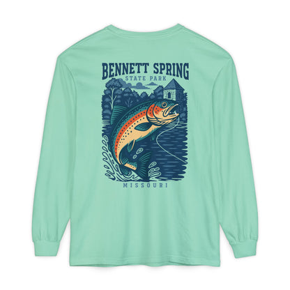 Bennett Spring State Park Comfort Colors Long Sleeve T-Shirt