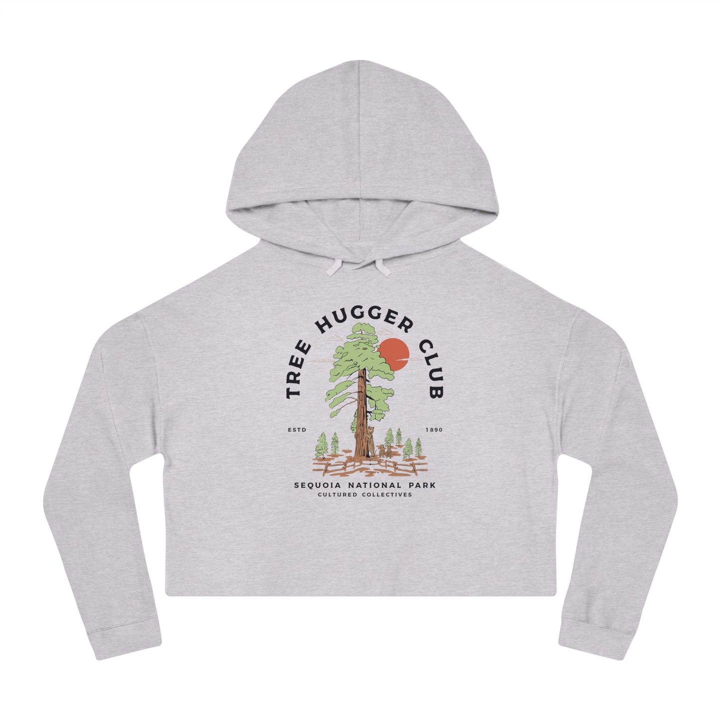 Tree Hugger Club Women’s Cropped Hoodie