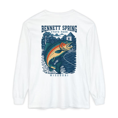 Bennett Spring State Park Comfort Colors Long Sleeve T-Shirt