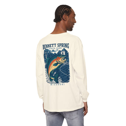 Bennett Spring State Park Comfort Colors Long Sleeve T-Shirt