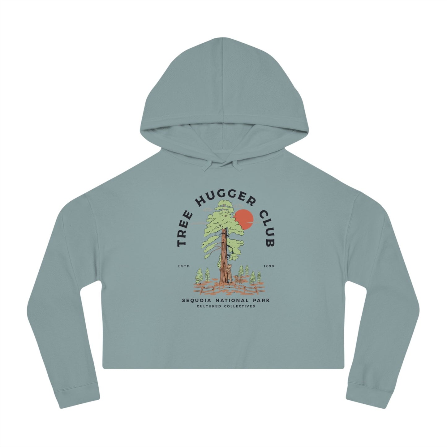 Tree Hugger Club Women’s Cropped Hoodie