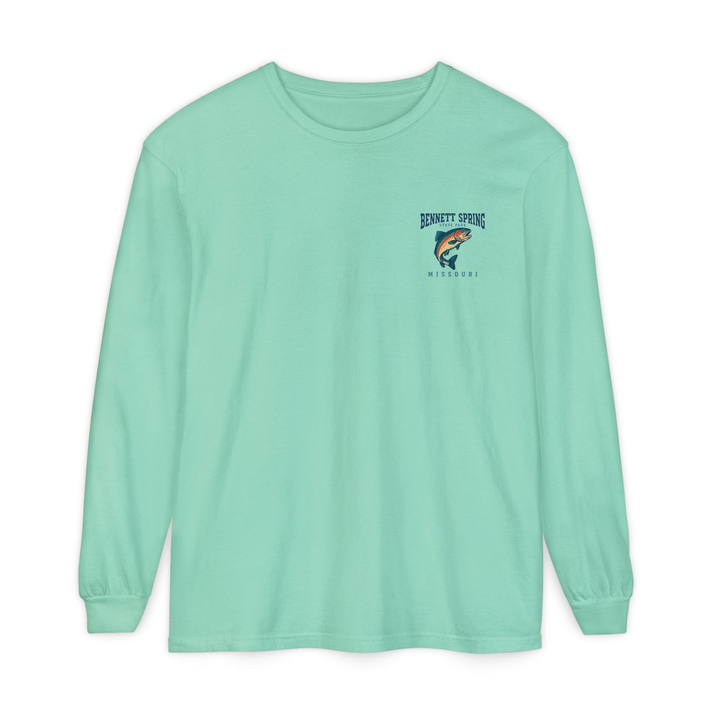 Bennett Spring State Park Comfort Colors Long Sleeve T-Shirt