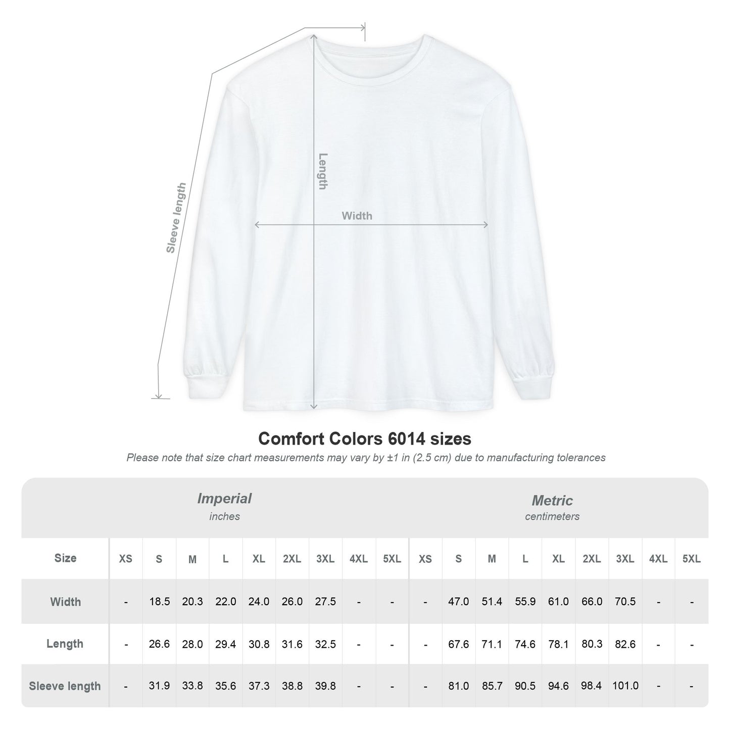 Bennett Spring State Park Comfort Colors Long Sleeve T-Shirt