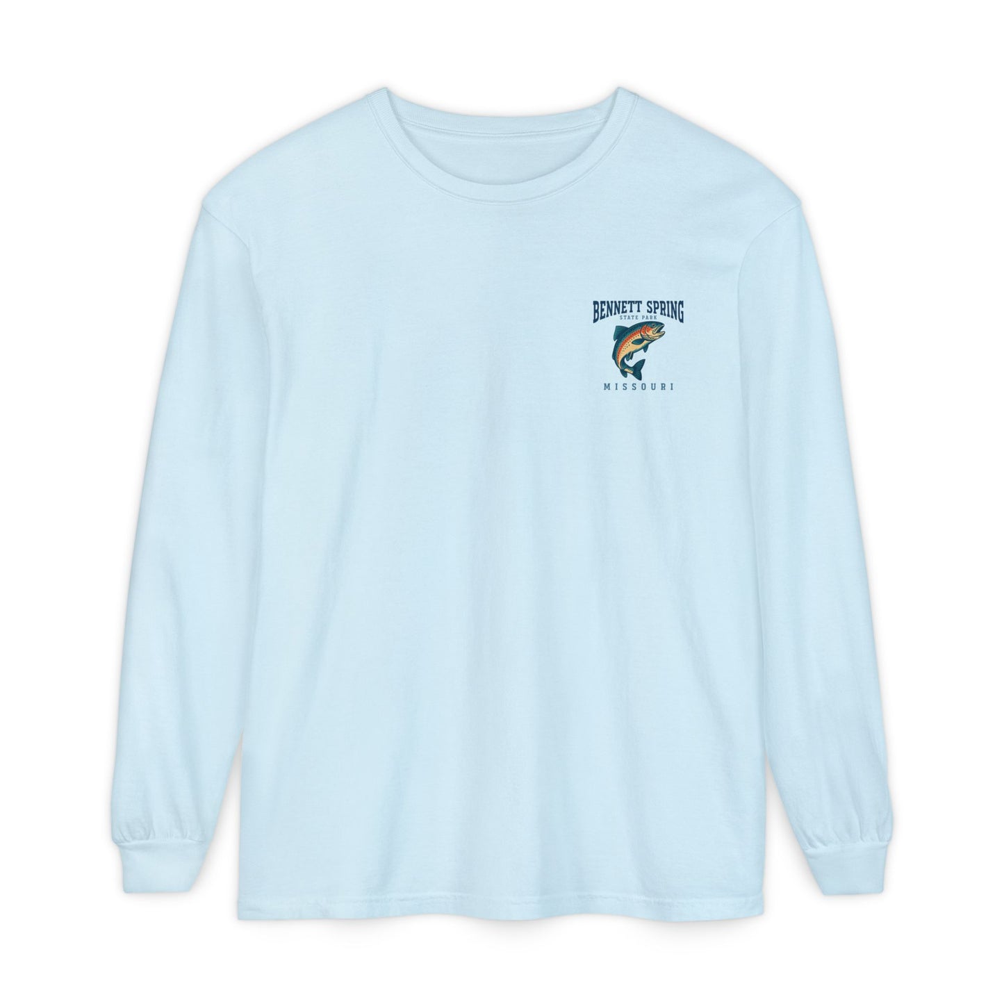 Bennett Spring State Park Comfort Colors Long Sleeve T-Shirt
