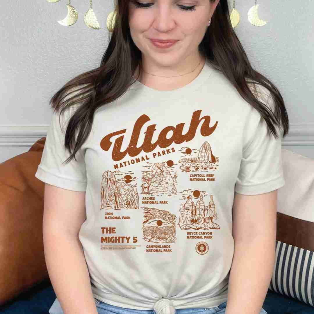 Utah National Parks Tee