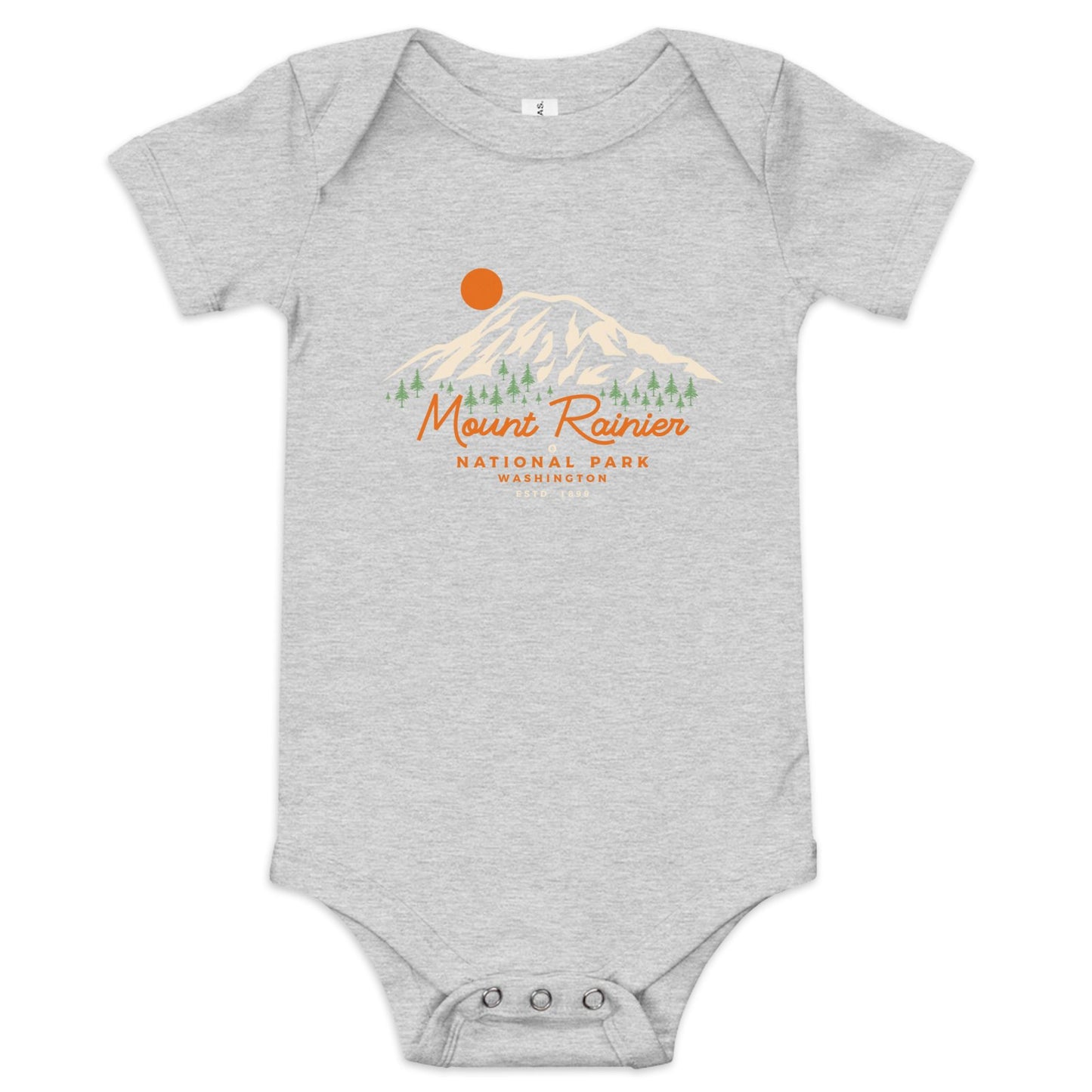 Mount Rainier National Park Onesie