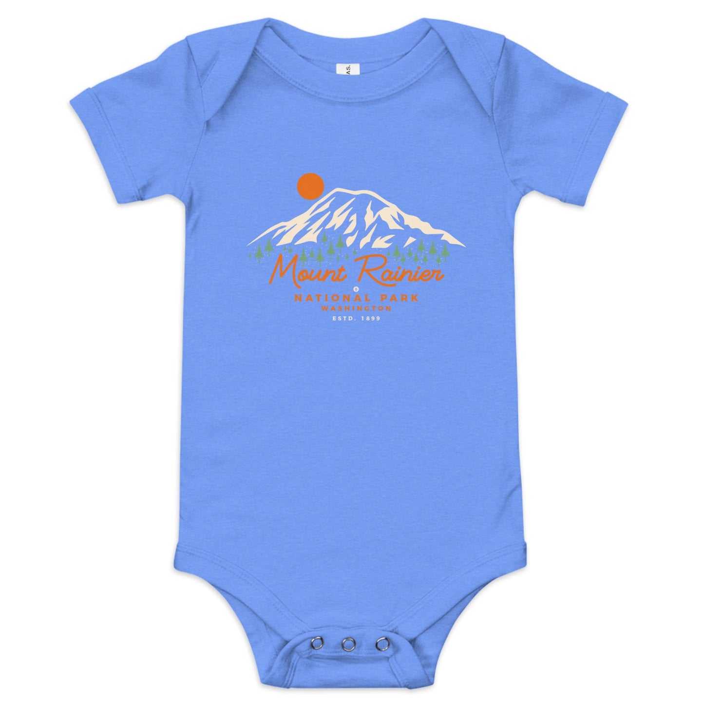 Mount Rainier National Park Onesie