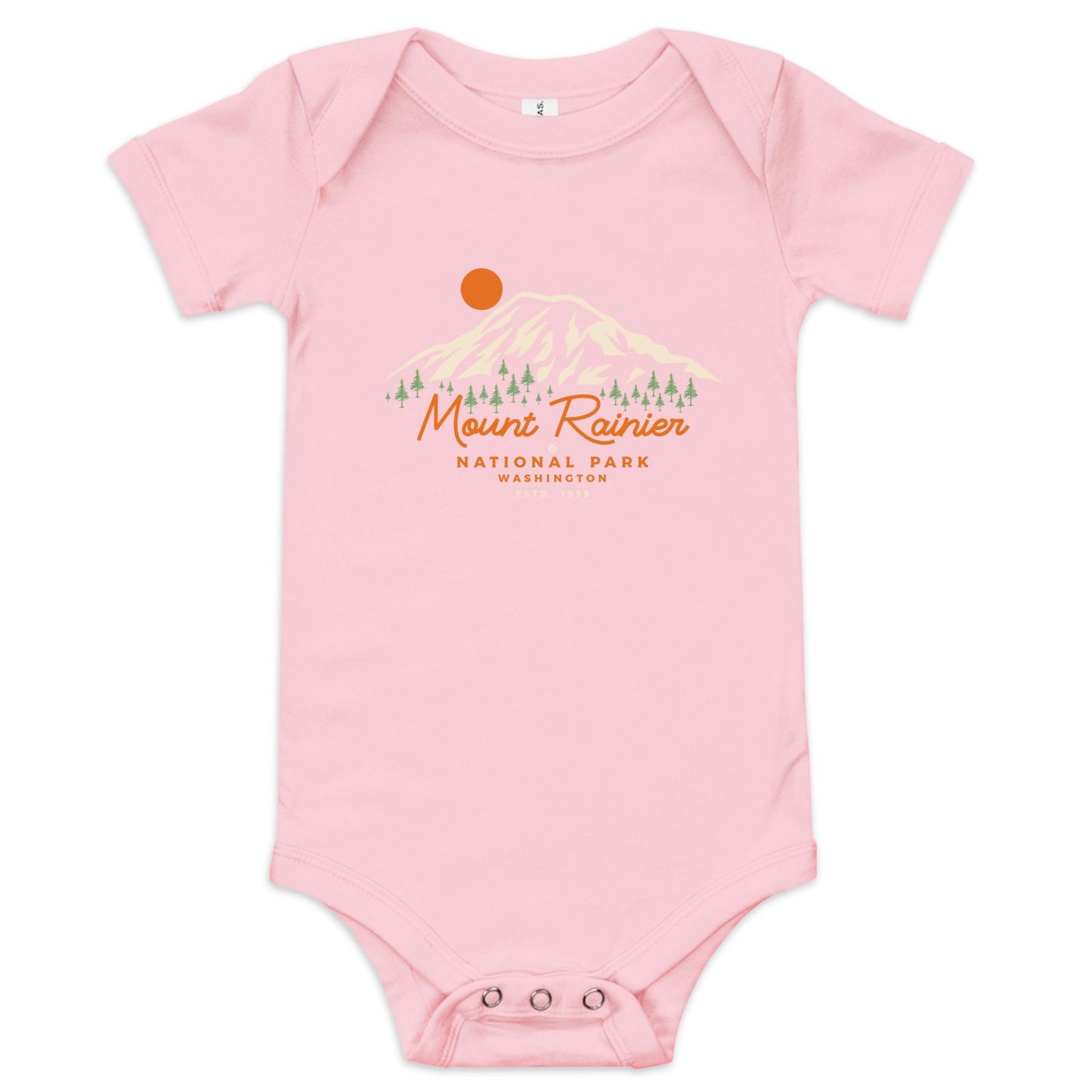 Mount Rainier National Park Onesie