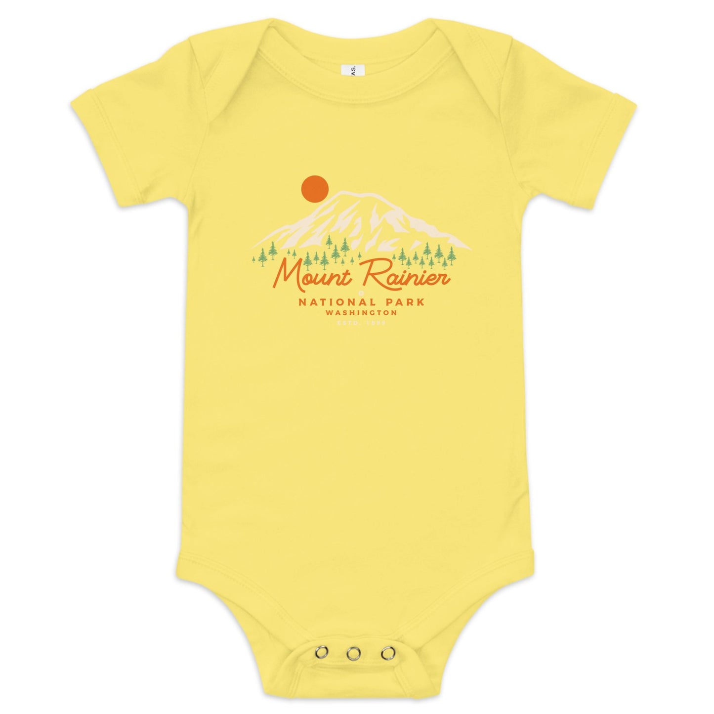 Mount Rainier National Park Onesie