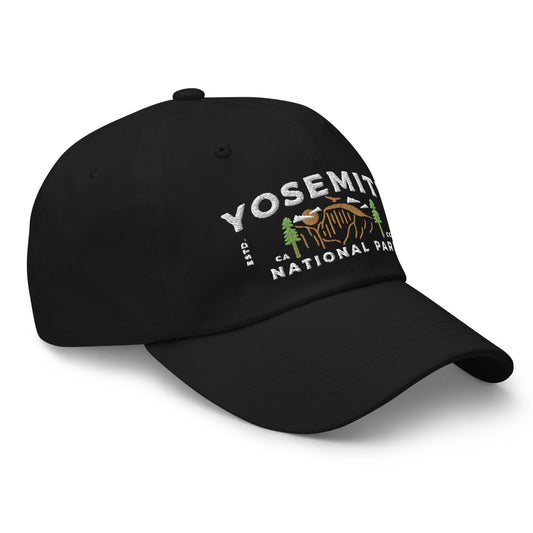 Yosemite National Park Embroidered dad hat