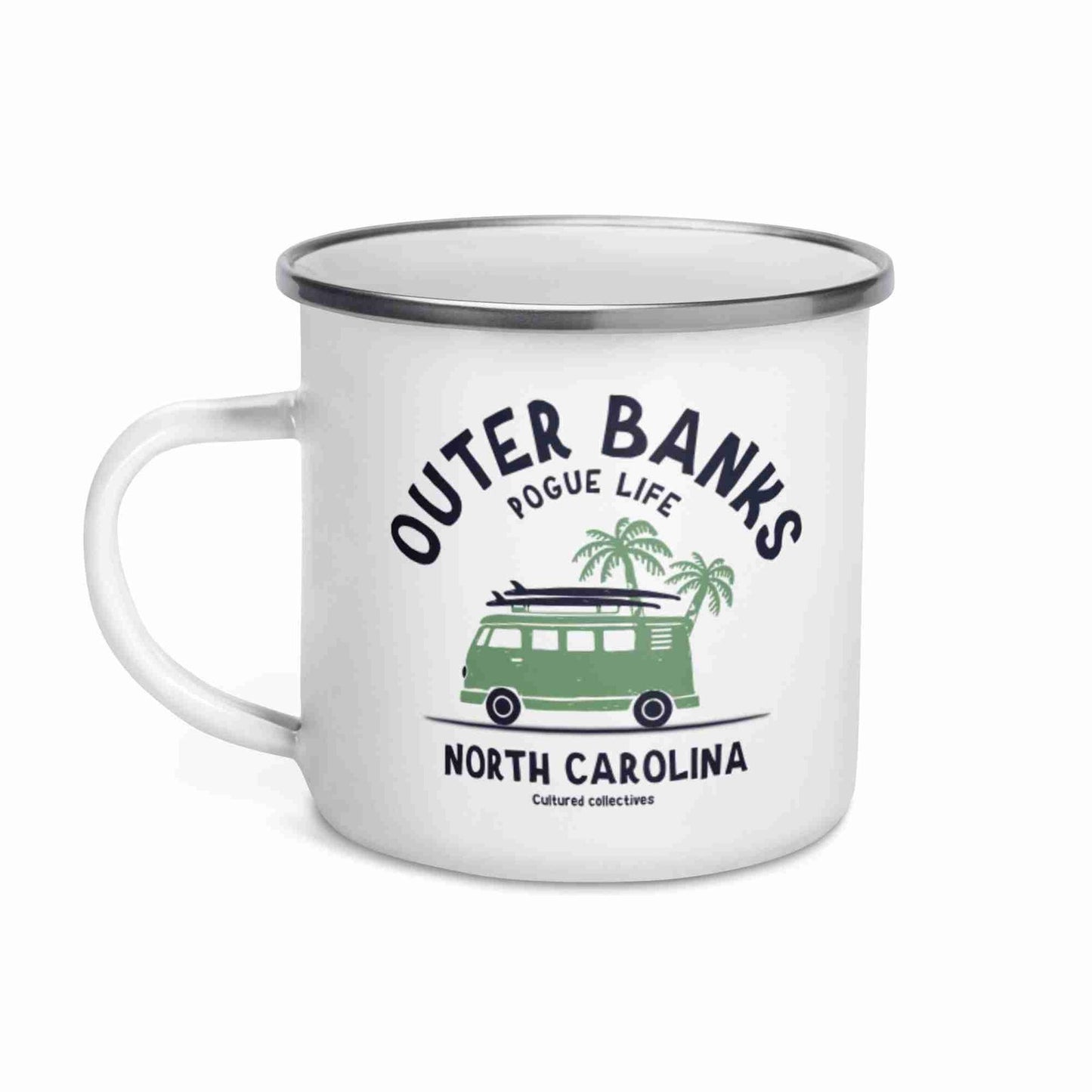 Outer Banks Enamel Mug