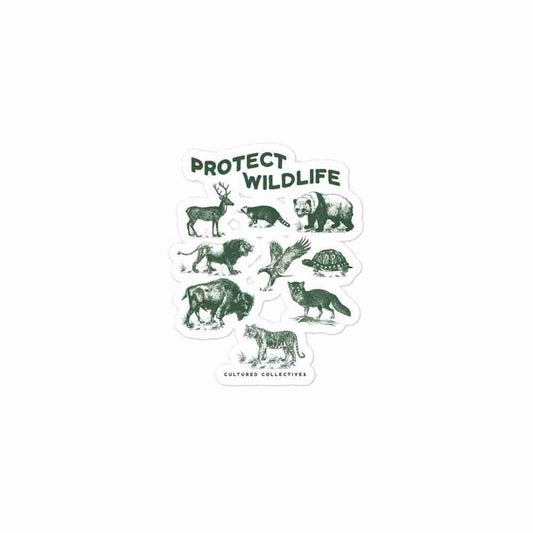 Protect Wildlife Sticker