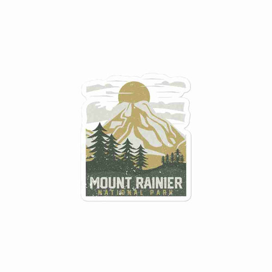 Mount Rainier National Park Sticker