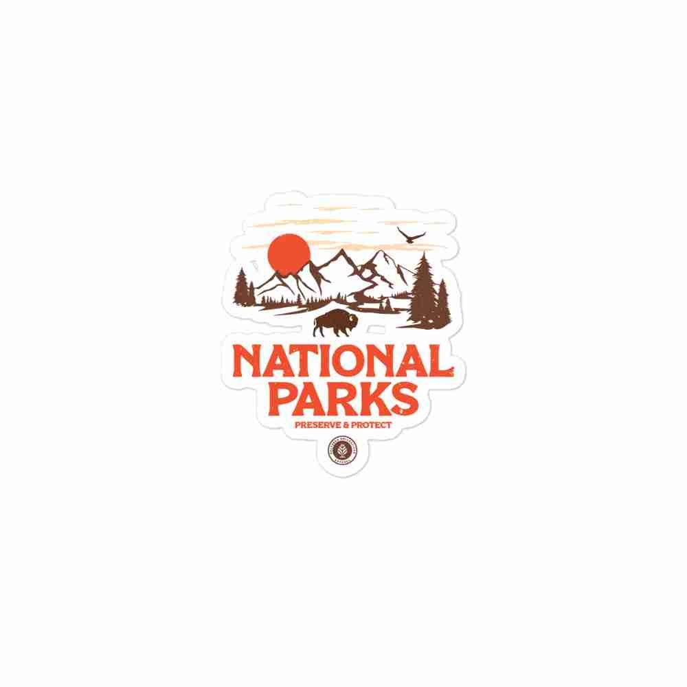 National Parks Sticker