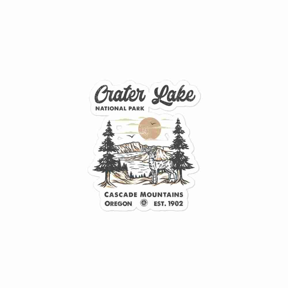 Crater Lake National Park Stickers