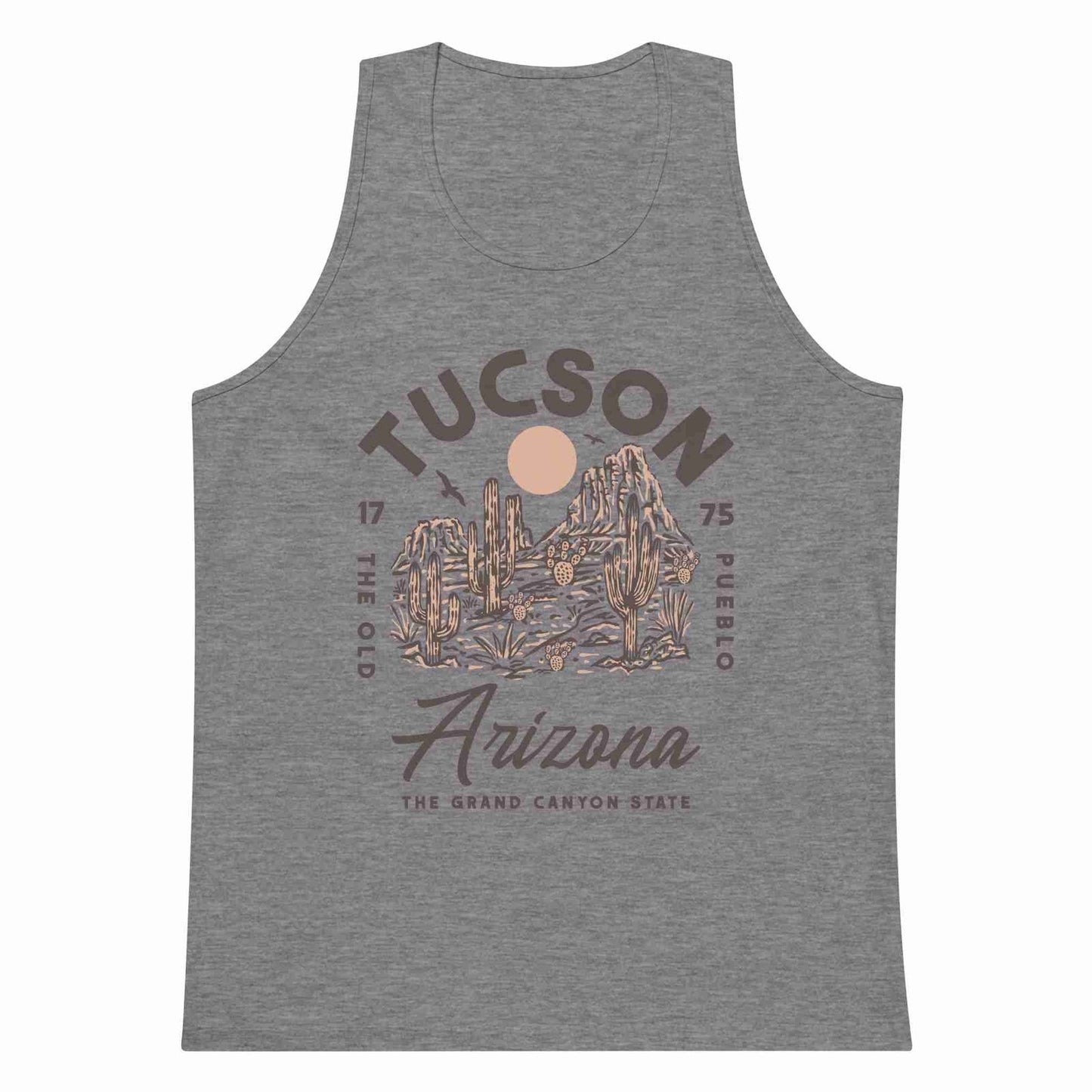 Tuscon Arizona Men’s Premium Tank Top