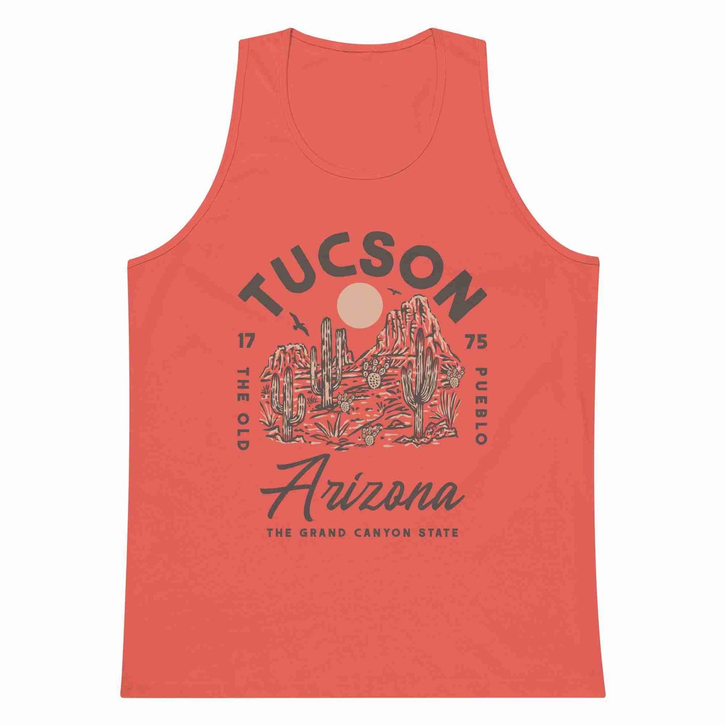 Tuscon Arizona Men’s Premium Tank Top