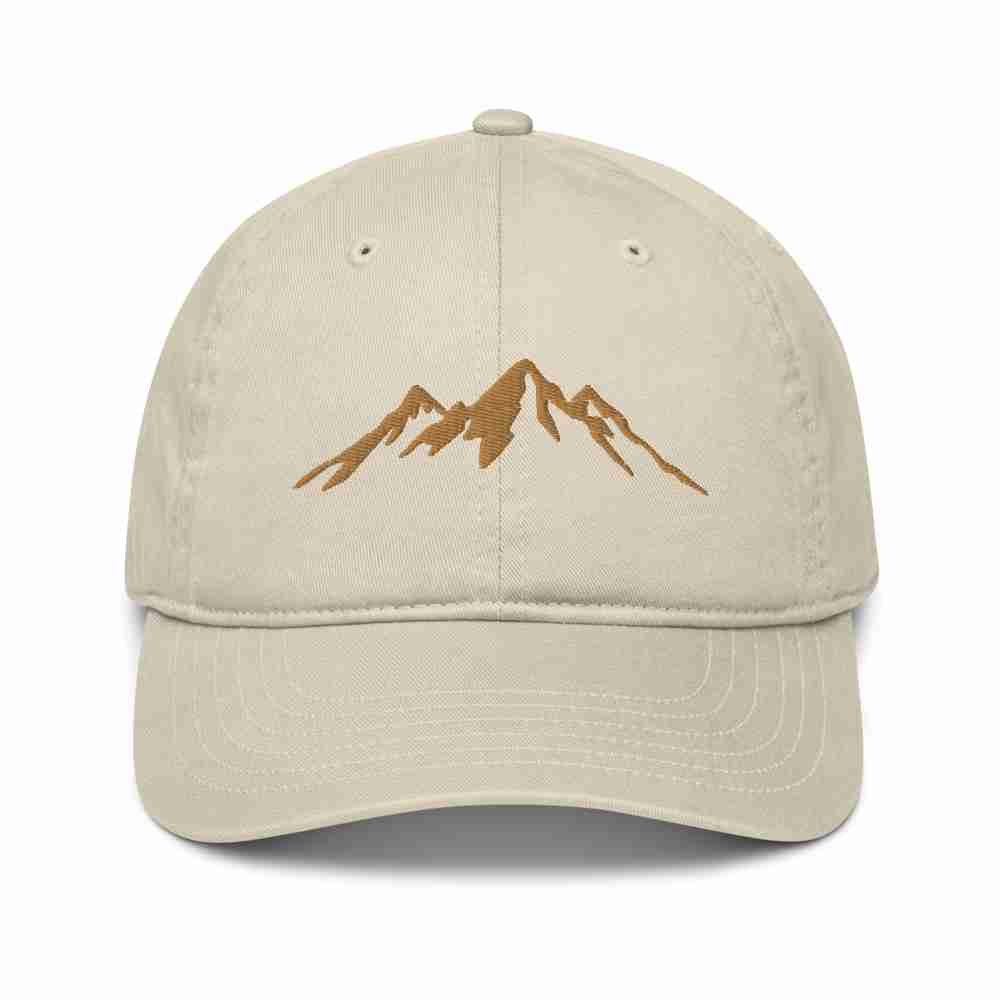 Mountains Organic dad hat