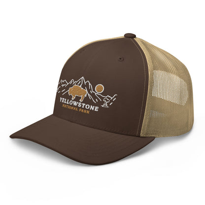 Yellowstone National Park Trucker Cap