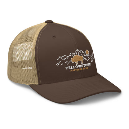 Yellowstone National Park Trucker Cap