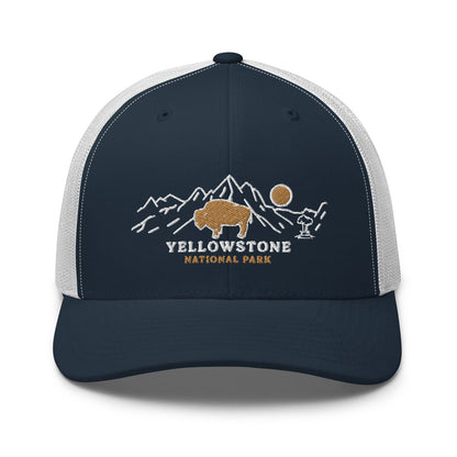 Yellowstone National Park Trucker Cap